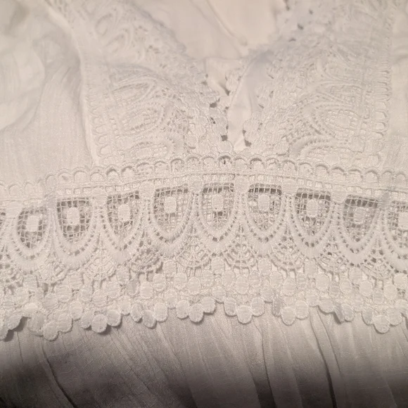 Wishlist Apparel White Maxi Dress Small - Picture 8 of 9